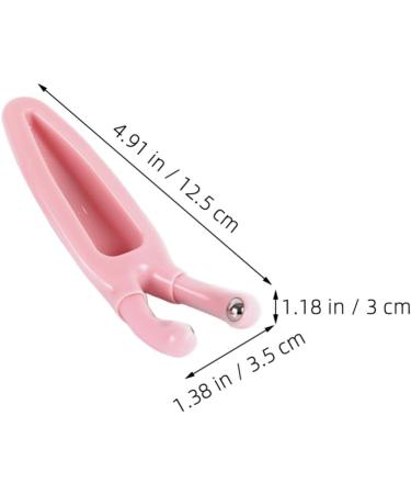NOLITOY Nose Massager Y Shaped Nose Scraper Face Massaging Tool Skin Relaxing Massager Eyes Facial Gua Sha Massager Pink - Buy Online on GoSupps.com