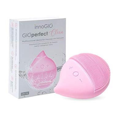 Innogio Gioperfect Clean - Multifunctional Ultrasound Facial Brush Silicone Massager for Anti-Aging & Anti-Acne USB Rechargeable - Perfect Skin Cleaning & Care - Buy Online on GoSupps.com
