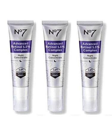 No7 Advanced Retinol 1.5% Complex Night Concentrate - 3 Pack - Buy Online on GoSupps.com
