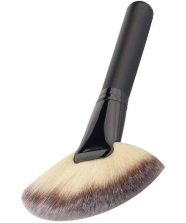 1Pc Big Large Fan Top Brush Makeup Tools Fan Head Face Brush Contour Concealer Powder Blush Eyeshadow Nose Smudge Brush Face Powder Blush - Buy Online on GoSupps.com