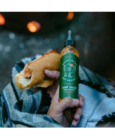 Heartbeat Hot Sauce - Camp Sauce All Purpose Condiment for Outdoor Adventures 177ml (2 Bottles) 177 ml (Pack of 2) - Buy Online on GoSupps.com