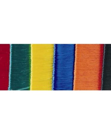 Veniard Antron Body Thread for Fly Tying Shiny Floss on Large Flies or Split for Small Flies Fl Lime