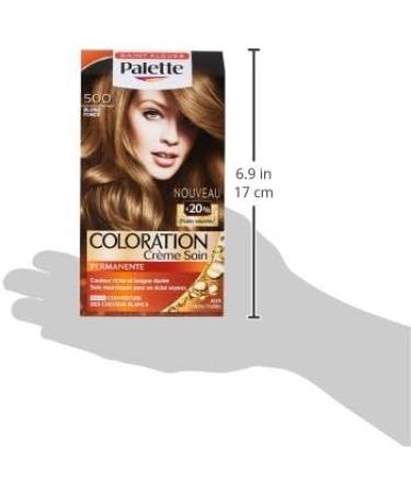 Schwarzkopf Palette Permanent Hair Color Dark Blonde 500 The kit - Buy Online on GoSupps.com