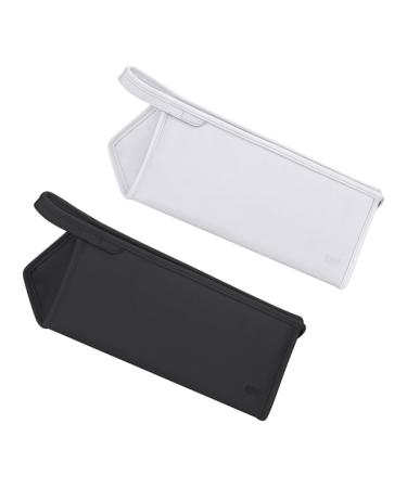 Beatifufu 2pcs Hair Dryer Storage Bag Travel Blow Dryer Makeup Bag Portable Hair Blower Bag Curls Miss Curlers