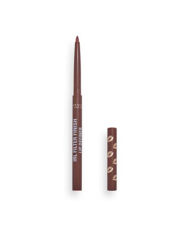 Makeup Revolution IRL Filter Finish Lip Liner Definer Espresso Nude Waterproof Long Lasting Set with Matching Lipsticks or Lip Gloss