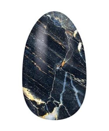 Miss Sophie Nail Wraps - 24 Ultra-Thin-self-Adhesive Long-Lasting Nail Wraps Midnight Marble 24