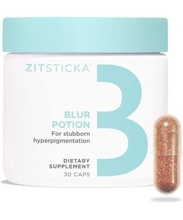 Blur Potion  by ZitSticka  Vitamin Supplement to Fade The Appearance of Hyperpigmentation  Melasma and Dark Spots  30 Caps