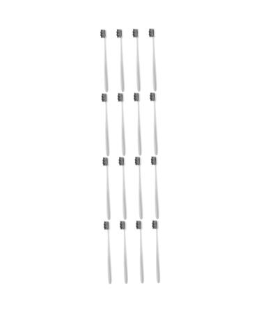 Minkissy 16 pcs soft toothbrush toothbrush travel toothbrush travel toothbrush toothbrush with soft bristles for adult children toothbrush light pp