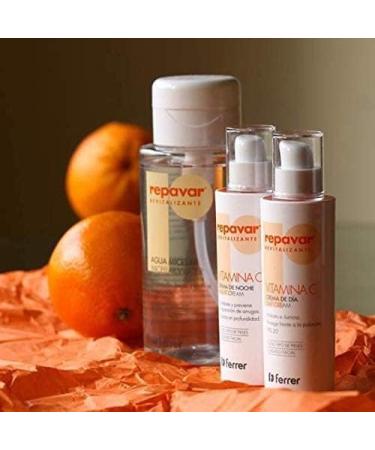 Repavar Revitalising Day Cream with Moisturising Action - Made with Vitamin C and Pollustop - Protects your Skin from Pollution and Prevents the Signs of Ageing - 50 ml - Buy Online on GoSupps.com