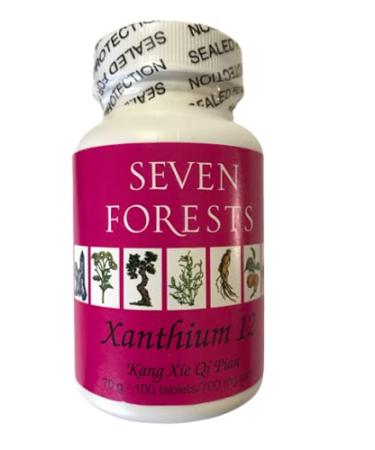 Xanthium 12 By Seven Forests 100 Tablets 700 Mg. Each