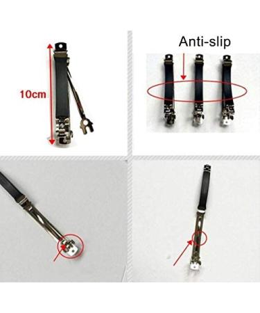 Elegant Women's Hair Node Cover - Mesh Network Bow Decoration & Satin Loop Hair Clip - Stylish French Clip with Flowers - Perfect Hair Accessories for Stewardess Banks Hotels & Restaurant Employees (Black) - Buy Online on GoSupps.com