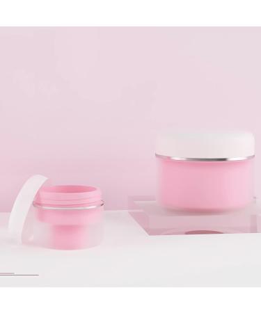 Zeoabsy Double-Walled Plastic Cream Can - 6 Pack 50ml Screw Cap Cosmetic Containers for Gels & Creams - Ideal for International Shipping - Buy Online on GoSupps.com