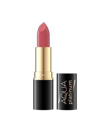 EVELINE COSMETICS Eveline Cosmetics Aqua Platinum Lipstick with Vitamin C and E - 478 Intense and Long-Lasting