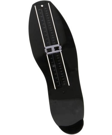 Adult Foot Measuring Tool Black - Plastic Material Size 33.8 x 10.9 x 3.6cm - Buy Online on GoSupps.com