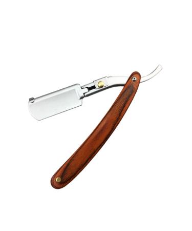 Beavorty handwear razor made of metal rasadora para hombre portable razor razor apparatus men razor safe razor old -fashioned straight blade beard man bamboo manual