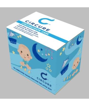 Circure Circumcision Bandage Lubricated with White Petroleum Jelly for Newborns | Baby Boy Wound Care and Diaper Rash Relief - Buy Online on GoSupps.com