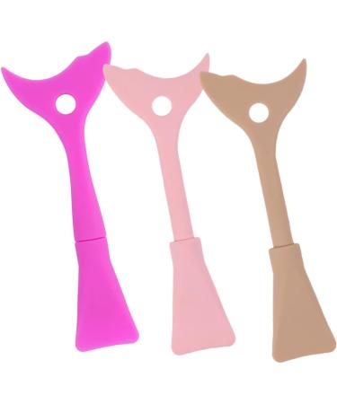 FRCOLOR 6 Pcs Eyeliner Eyeshadow Baffle Eyelash Tool Mascara Comb Silicone Eyeliner Shield Protection Miss - Buy Online on GoSupps.com