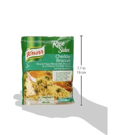 Knorr Rice Sides Cheddar Broccoli Dish - 5.7 oz (Pack of 4) - Buy Online on GoSupps.com