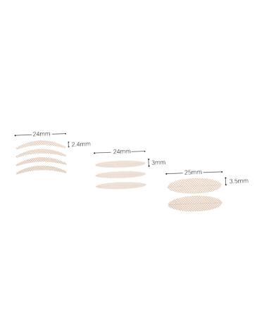 FRCOLOR 1 Set Double Eyelid Sticker Double Sided Clear Tape Eyelid Lifter Strips Makeup Tools Cover Natural - Buy Online on GoSupps.com