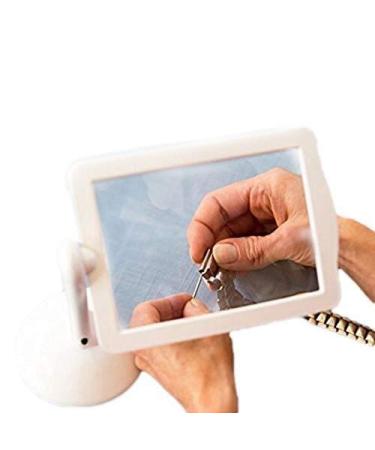 3X Magnifier Handheld Page Magnifier Brighter Viewer LED Magnifying Glass Magnifying Mirror Good Times