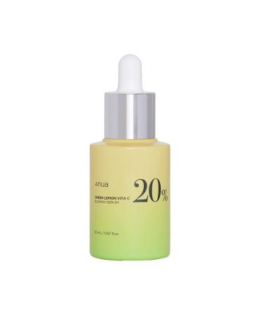 Anua Green Lemon Vitamin C Serum with Vitamin E Hyaluronic & Ferulic Acid 0.67 fl.oz / 20ml