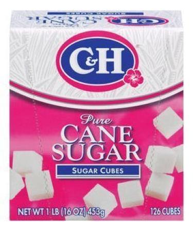 C&H Pure Sugar Cane Cubes 16 oz - Pack of 2, 1 lb each - Buy Online on GoSupps.com