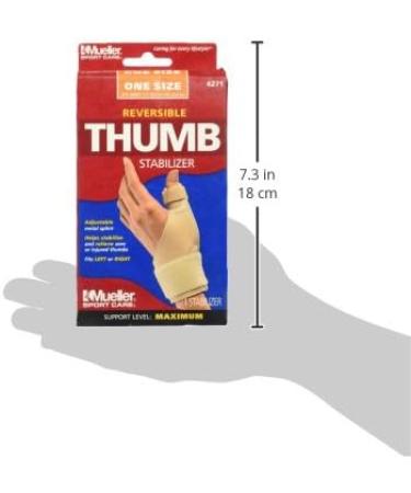 Mueller Reversible Thumb Stabilizer - Universal Size for Optimal Support | Shop Now - Buy Online on GoSupps.com