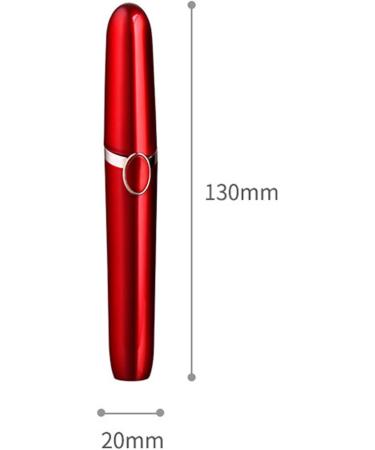 Professional Electric Eyebrow Trimmer for Women - Instant Painless Hair Remover Mini Epilator Portable Red Razor - Buy Online on GoSupps.com