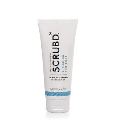 SCRUBD - Energising Face Scrub - Exfoliating Face Scrub for Men - Improves Skin Texture - Mens Face Exfoliator - 100ml