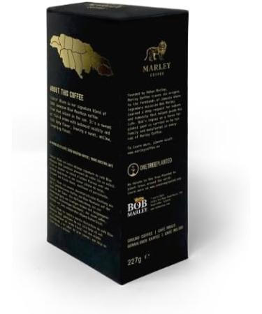 100% Jamaica Blue Mountain Coffee Beans 227g - Talkin' Blues Medium Roast - Marley Coffee - From The Marley Family - Rainforest Alliance Certified - Strength 3 - Buy Online on GoSupps.com