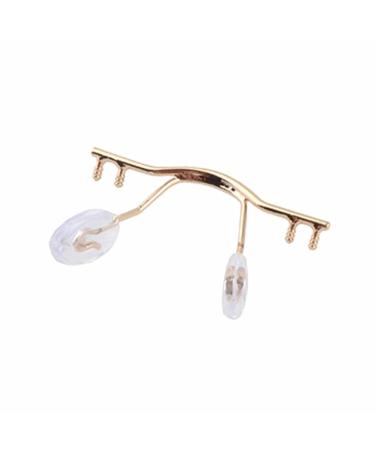 SBTRKT 10pcs rimless glasses frame stainless steel glasses frame glasses frame with nose pad gold