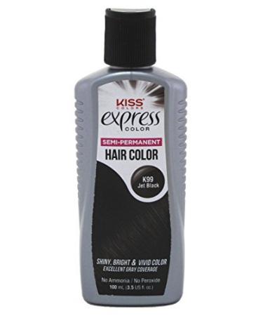 Kiss Express Color K99 Semipermanente Jet Black 3 oz door Kiss
