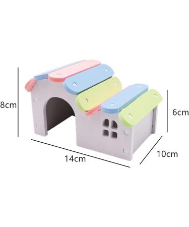 Wooden Hamster House Hamster Sleeping Bed Hamster Hideout for Home Store Shop - Buy Online on GoSupps.com