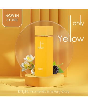 Arabian Oud ONLY YELLOW 100 ml | Eau de Parfum Unisex | Black currant Peony flower Vanilla | Floral Scent - Buy Online on GoSupps.com