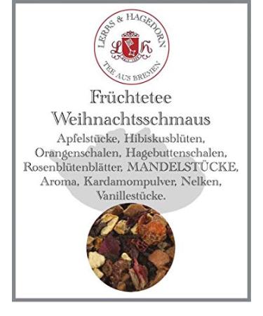 Lerbs & Hagedorn Lerbs & Hagedorn Christmas Fruit Tea | Orange flavor with a subtle hint of cinnamon 2 kg (approx. 162 litres) Apple pieces orange peel