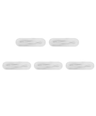 Contact tweezer remover contact lens applicator remover beginner contact lens remover and operational tool etui set contact lens applicator 5 pieces white