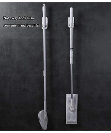3PACK Broom Mop Holder Set - Self Adhesive No Drilling, Super Anti-Slip Hanger for Home, Kitchen, Garden, Garage Storage - Buy Online on GoSupps.com