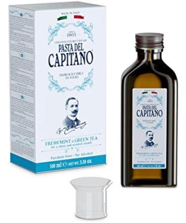 Pasta del Capitano 1905 Non-Alcoholic Concentrated Mouthwash - 100ml Made in Italy | Intense Cleanliness & Fresh Breath - Buy Online on GoSupps.com