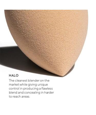 Beauty PURE Series Halo Makeup Blender | Vegan & Cruelty-Free Sponges for Foundations Powders & Creams | Long-Lasting Clean - Buy Online on GoSupps.com