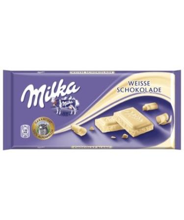 Milka Milka Chocolate 100 g white chocolate 20 x 100 g