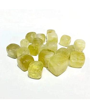 Natural Yellow Quartz Crystal Cube Citrine Tumbled Stone Crystal 9pc Obelisk - Buy Online on GoSupps.com