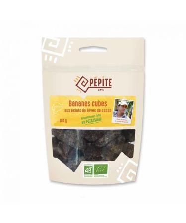 Banana Cubes with Cocoa Beans from Cerecita Fair Trade & Organic