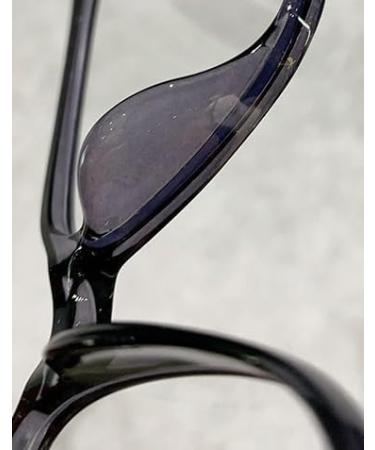 VENOAL Polygonal Large Computer Reader Glasses - +250 Black-Clear Blue Light Blocking Eyewear for Fatigue Relief - Buy Online on GoSupps.com