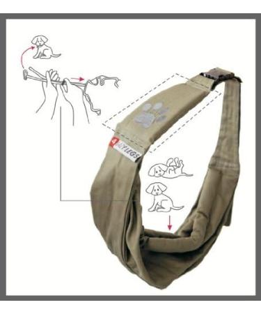 4LAZYLELAGS 960747 Dog Edge Bags - Premium Sand Color | International Shipping Available - Buy Online on GoSupps.com