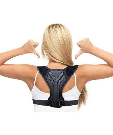 Posture Corrector Back Belt - Clavicle Support Brace for Men & Women (Large) - Prevent Slouching & Improve Posture - Buy Online on GoSupps.com