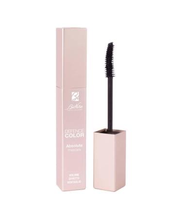 BioNike Defence Color Absolute Volume Fan Effect Mascara with Lash Care Activity More Volume Length and Curvature for Sensitive Eyes and Contact Lens Wearers Long Lasts 10 Hours