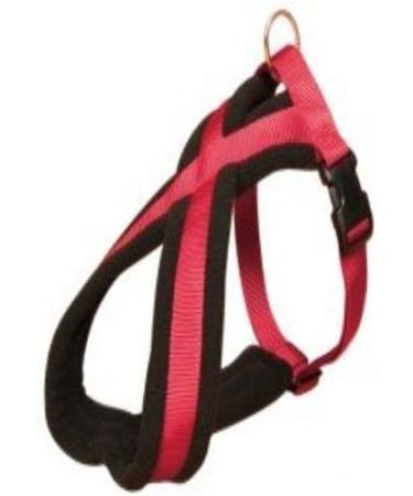 Trixie Premium Touring Tears Large-XL Dog Harness - Sporty Adjustable Fleece-Padded - Fits Breast Circumference 70-110 cm - Red Ideal for Large Dogs - Buy Online on GoSupps.com