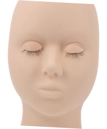 FRCOLOR 4 Pairs Eyelash Eye Shape Removable Eyelid Practice Eyelashes Eyelids Eyelash Replacement Eyelids Eyelash Training Eyelids Practice Eyelids With Eyelashes Silica Gel Extend Make Up 1 - Buy Online on GoSupps.com