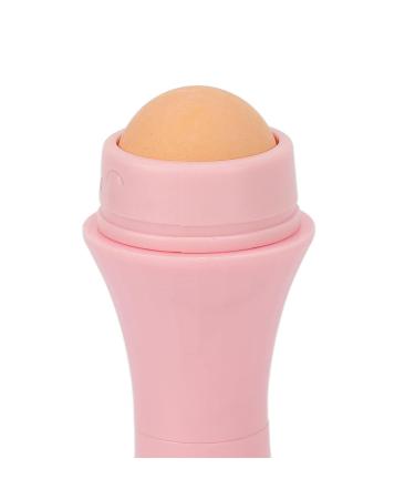 Zetiling Pink Oil Absorbing Face Roller - Volcanic Stone Double Headed Design for All Skin Types Portable Daily Use Perfect Gift - Buy Online on GoSupps.com