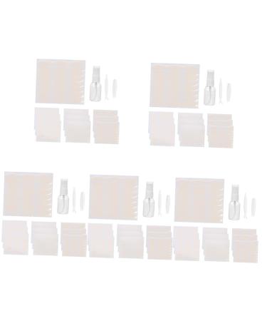 minkissy 15 Sets Double Eyelid Sticker Self-adhesive Eyelid Strip Eyelid Tape for Hooded Eyes Invisible Eyelid Lift Tapes Double Eyelid Tapes Girl Eyelid Stickers Make up Styling Cream